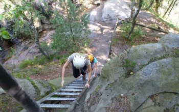 Via ferrata se zkušeným instruktorem