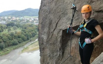 Via ferrata se zkušeným instruktorem