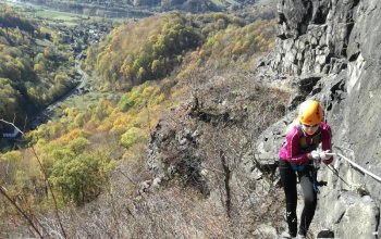 Via ferrata se zkušeným instruktorem