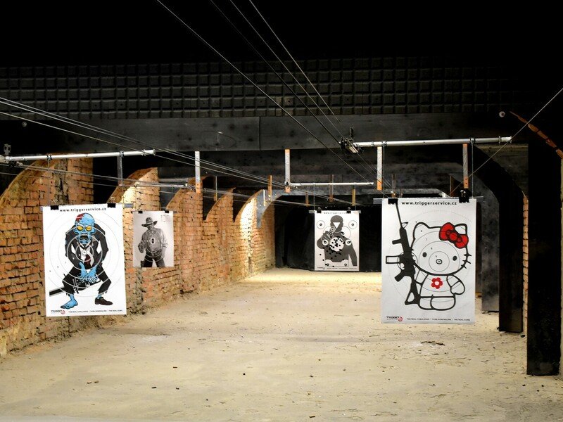 Střelba na kryté střelnici