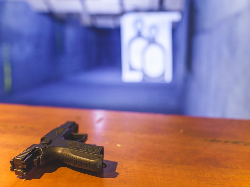 Střelba na kryté střelnici