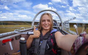 Vyhlídkový let větroněm pro milovníky letadel