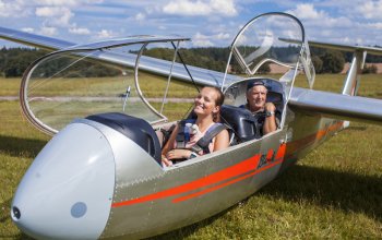 Vyhlídkový let větroněm pro milovníky letadel