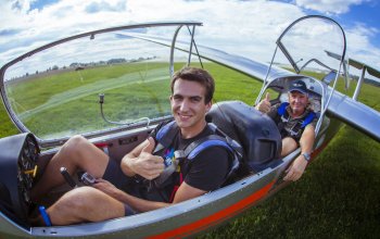 Vyhlídkový let větroněm pro milovníky letadel