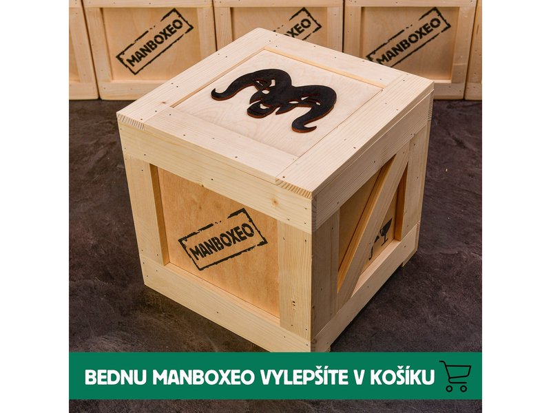 Originální dárková bedna s rumem Bumbu XO Celá ČR