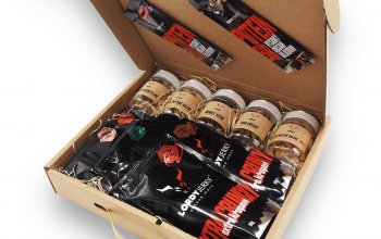 Degustační box se sušeným masem a oříšky