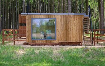 Tiny house: Ubytování v přírodě v oboře Kněžičky