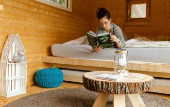 Tiny house: Ubytování v přírodě v oboře Kněžičky