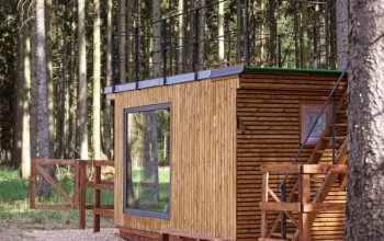 Tiny house: Ubytování v přírodě v oboře Kněžičky