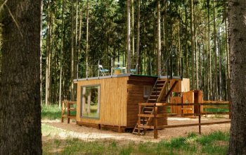 Tiny house: Ubytování v přírodě v oboře Kněžičky