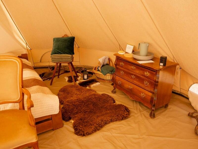 Glamping: Ubytování v přírodě v oboře Kněžičky