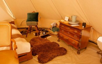 Glamping: Ubytování v přírodě v oboře Kněžičky