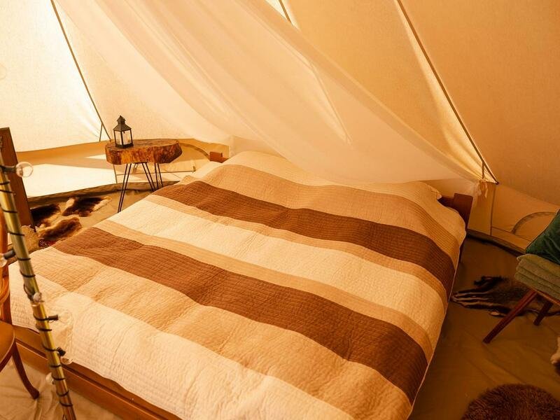 Glamping: Ubytování v přírodě v oboře Kněžičky