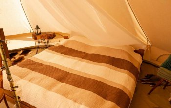 Glamping: Ubytování v přírodě v oboře Kněžičky