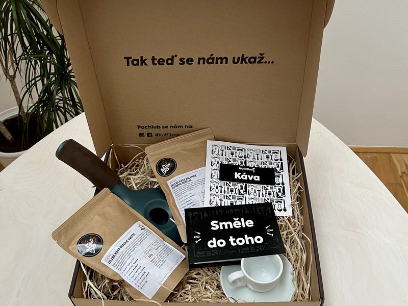 Sada na domácí pražení kávy