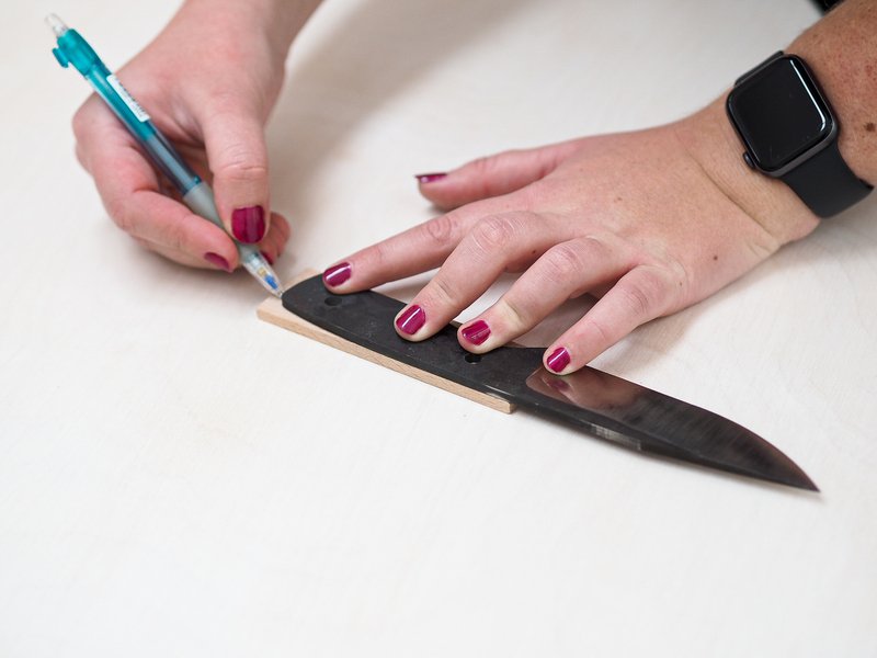 Sada na výrobu vlastního velkého nože