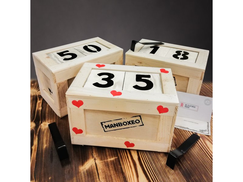 Originální dárková bedna XXL se suchým vínem Celá ČR