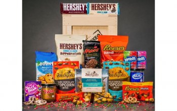 Originální dárková bedna plná sladkostí Celá ČR