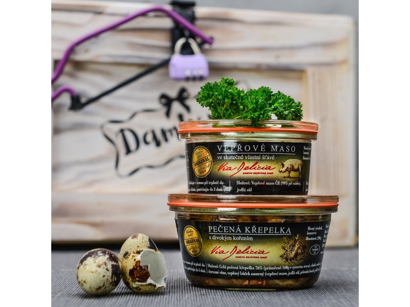 Dámská dárková truhla pro masožravkyně Celá ČR