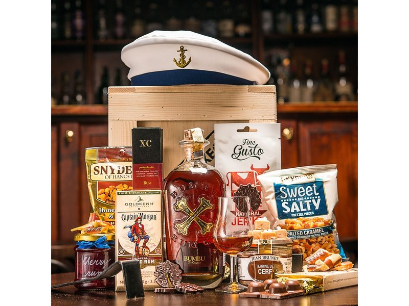 Originální dárková bedna s rumem Bumbu Celá ČR