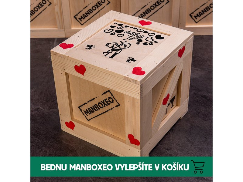 Originální dárková bedna s rumem Bumbu Celá ČR