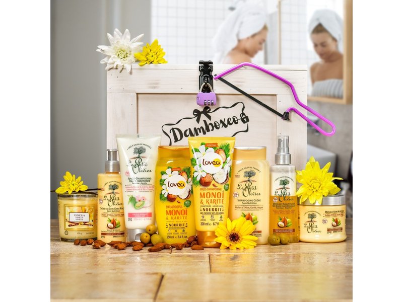 Dámská dárková truhla s vlasovou kosmetikou Celá ČR