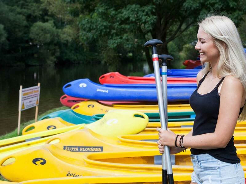 Akční den na koloběžce a kánoi