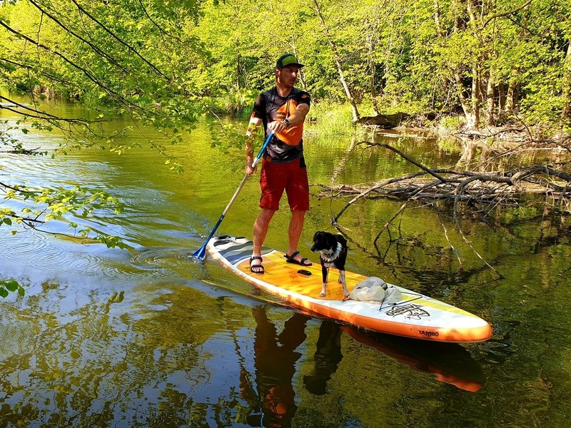 Škola paddleboardingu na Malé Skále