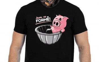 Vtipné tričko Bastard: Ve formě