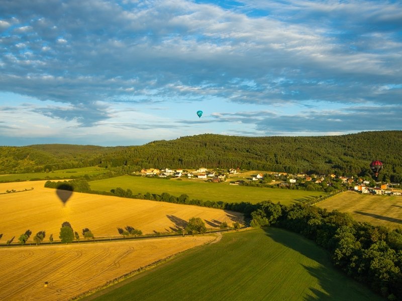 Vyhlídkový let balónem po celé ČR Praha