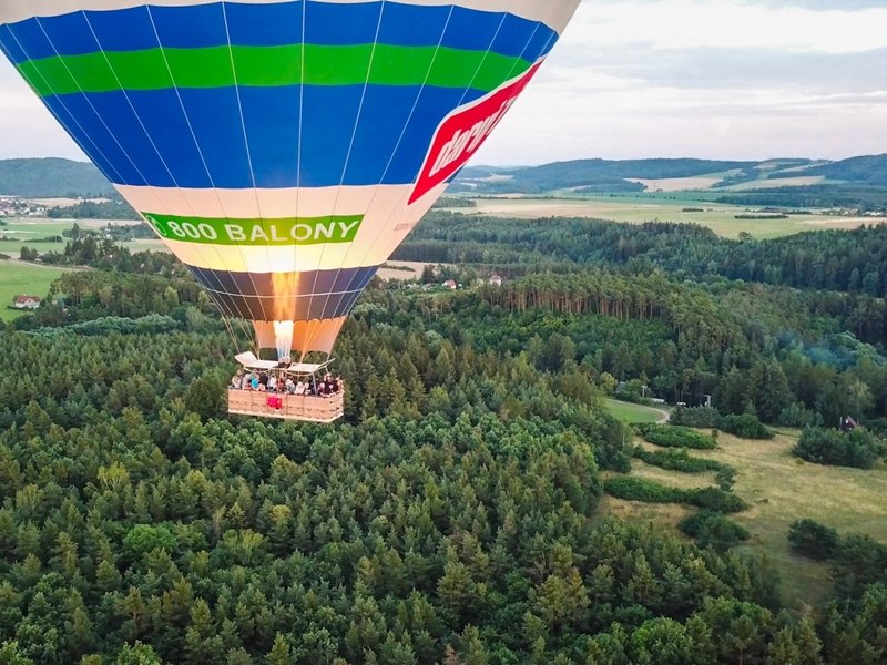 Vyhlídkový let balónem po celé ČR Praha