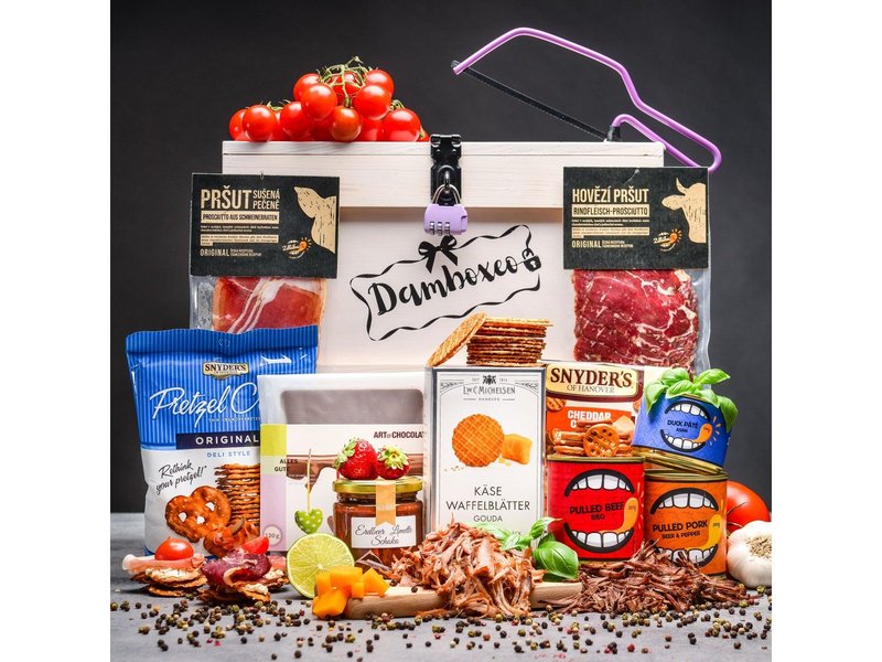 Dámská dárková truhla plná specialit Celá ČR