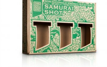 Sada čajů Samurai Shot: 3 příchutě