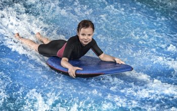 Indoor surfing
