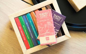 Dárková sada 10 řemeslných čokolád