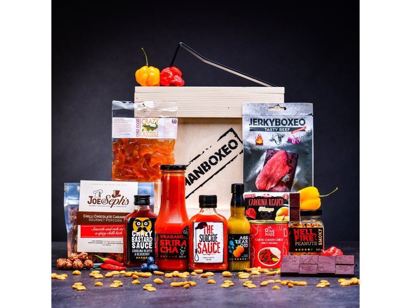 Originální dárková bedna s chilli: velmi pálivá Celá ČR