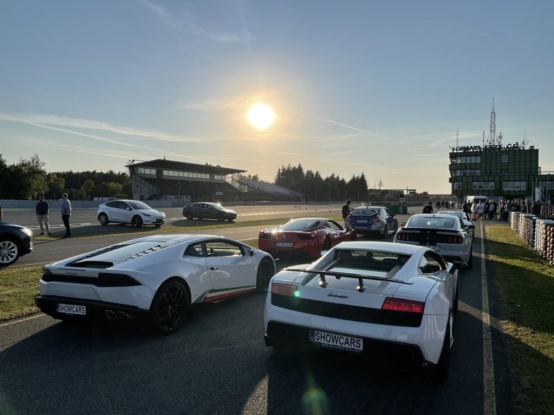 Jízda v Lamborghini na okruhu