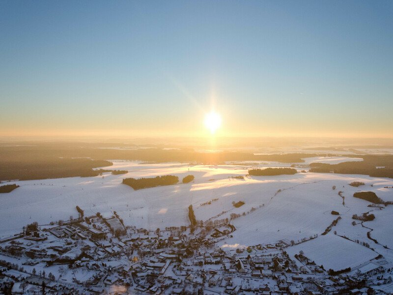 Soukromý let balónem Vysočina