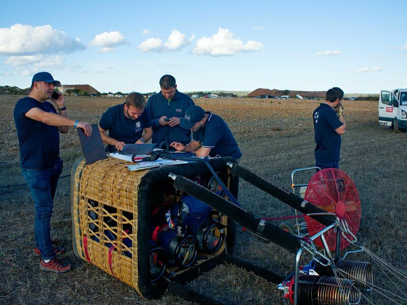 Soukromý let balónem Vysočina
