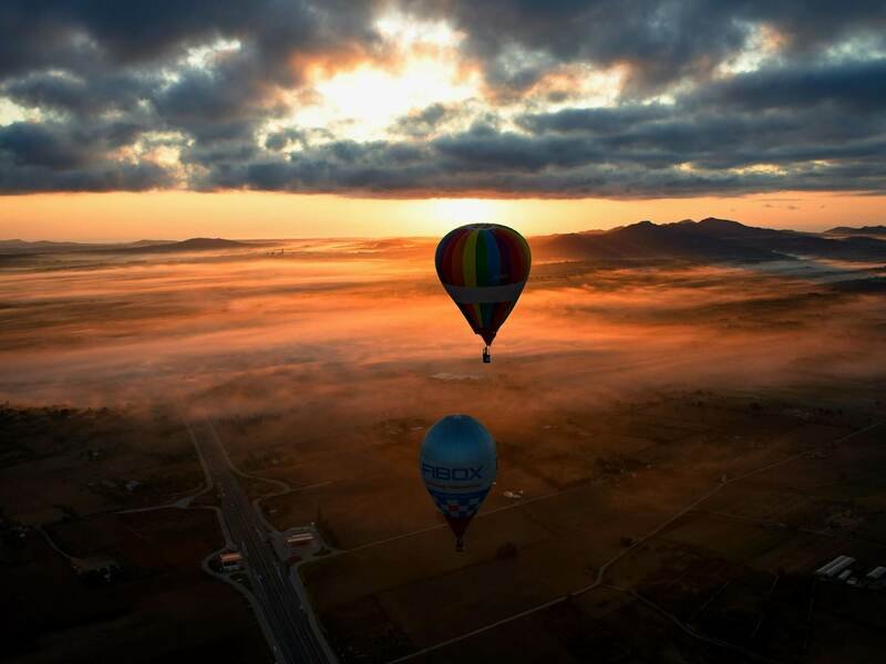 Soukromý let balónem Vysočina