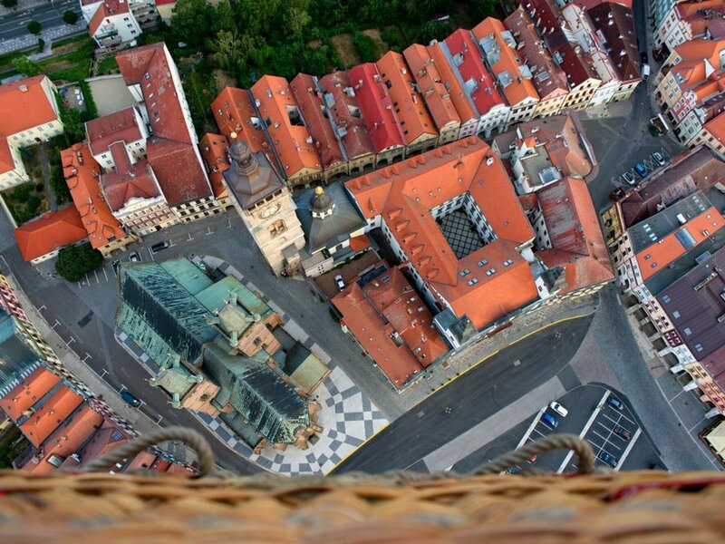 Soukromý let balónem Vysočina