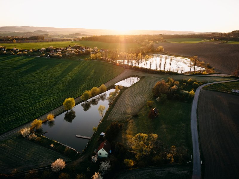 Soukromý let balónem Vysočina