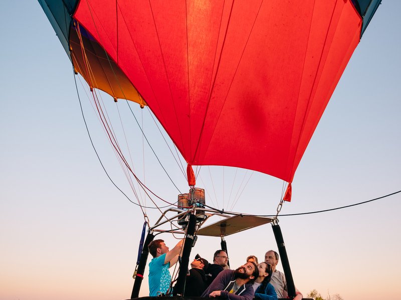 Soukromý let balónem