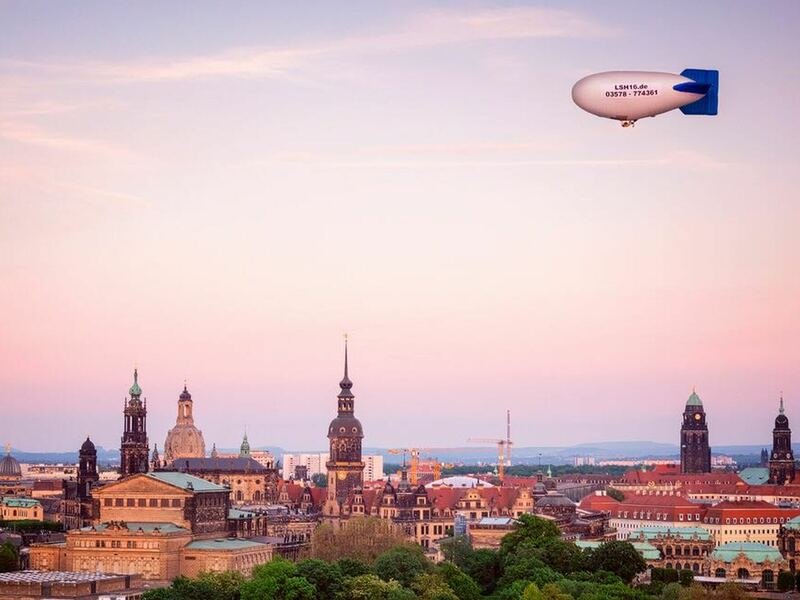 Vyhlídkový let vzducholodí Praha