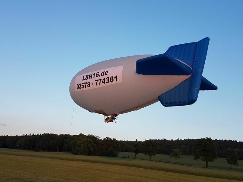 Vyhlídkový let vzducholodí Praha