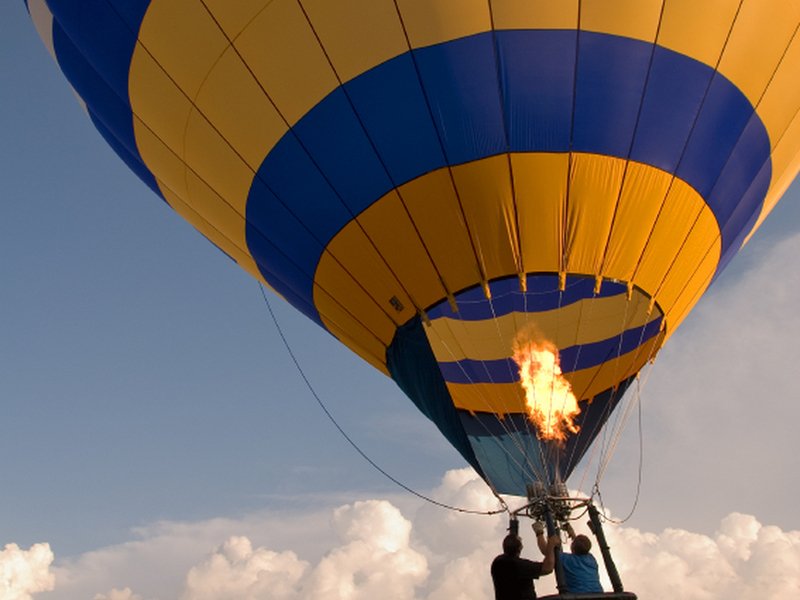 Soukromý let balónem Vysočina