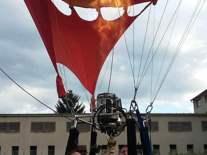 Soukromý let balónem Vysočina