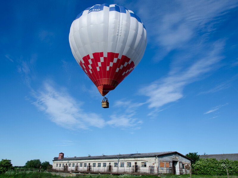 Soukromý let balónem Vysočina