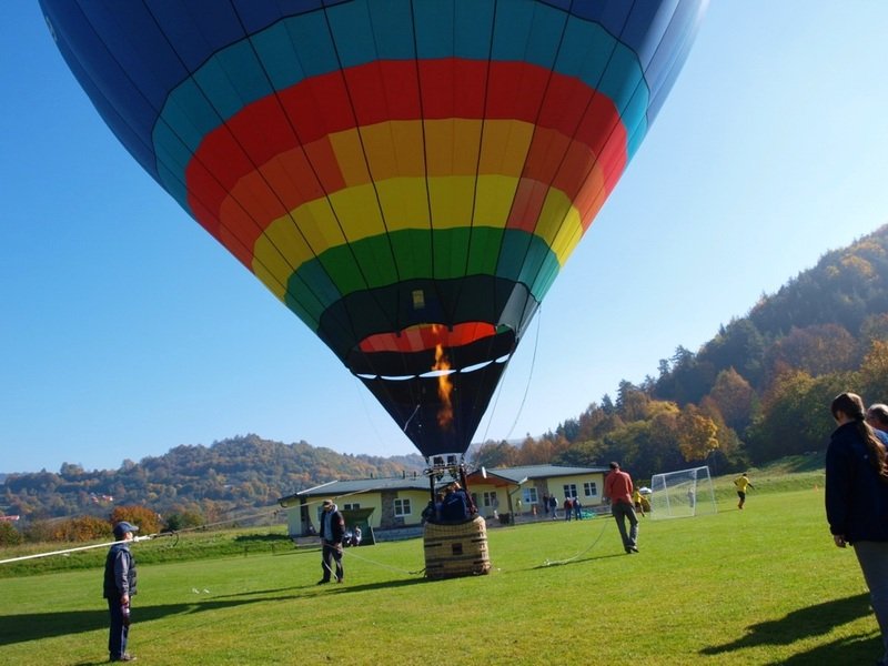 Soukromý let balónem Vysočina