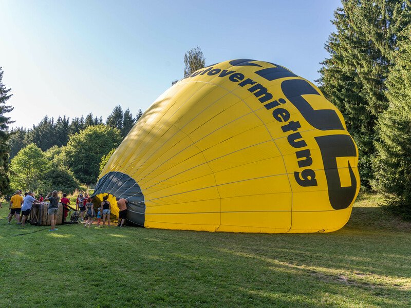Soukromý let balónem Vysočina